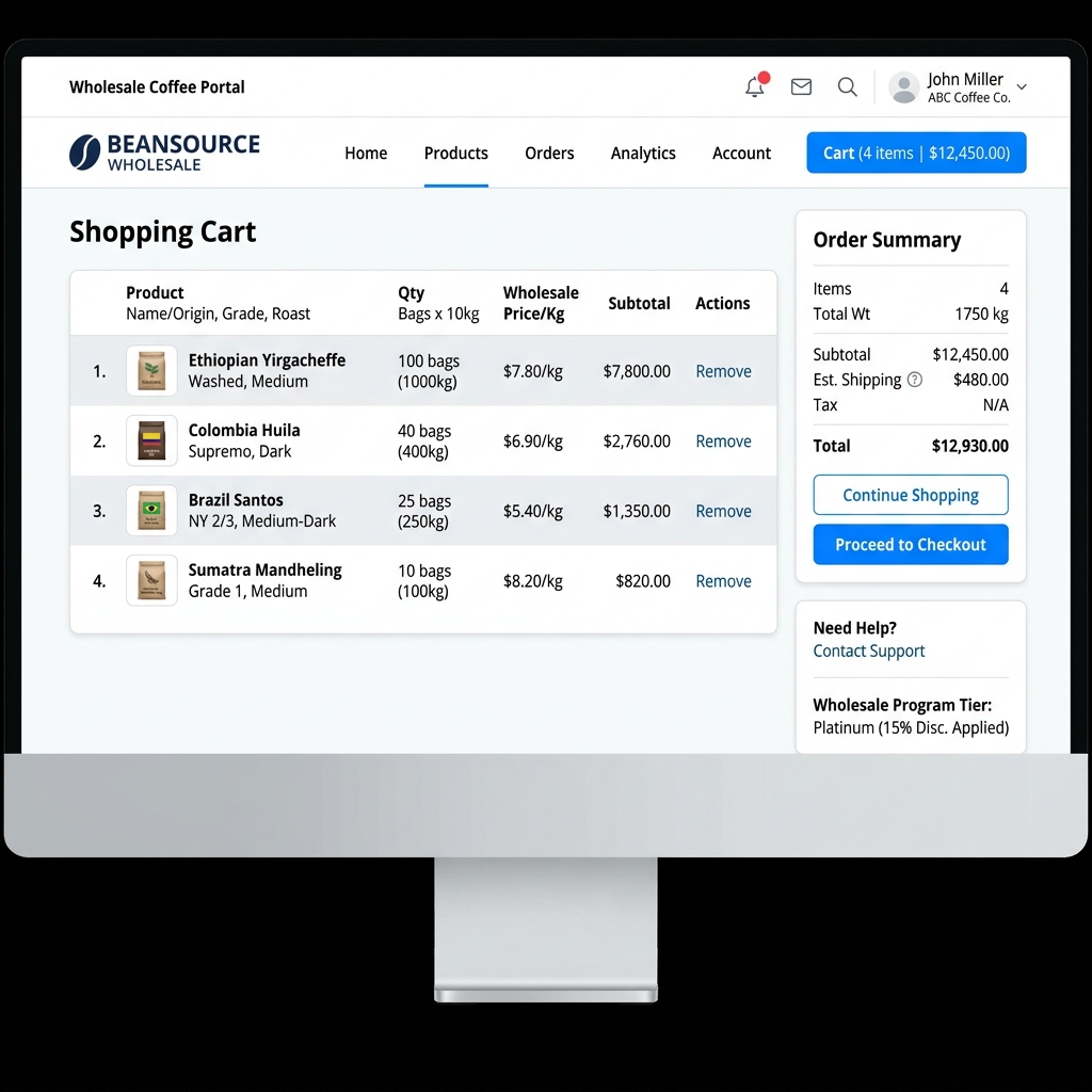 Strategi Sukses B2B Wholesale Kopi Menggunakan Portal Order Terintegrasi
